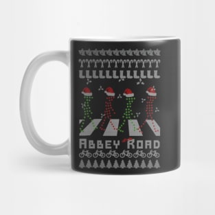 Abbey Road Ugly Christmas Model Mug